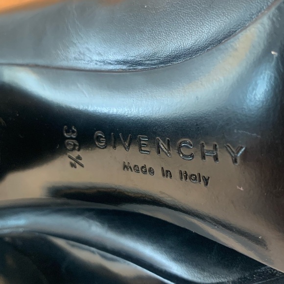 GIVENCHY Authentic Corset Lace Up Black Soft Leather Stiletto Boots - Picture 7 of 16